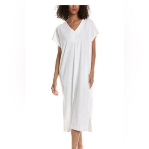 Barefoot Dreams White Midi Dress